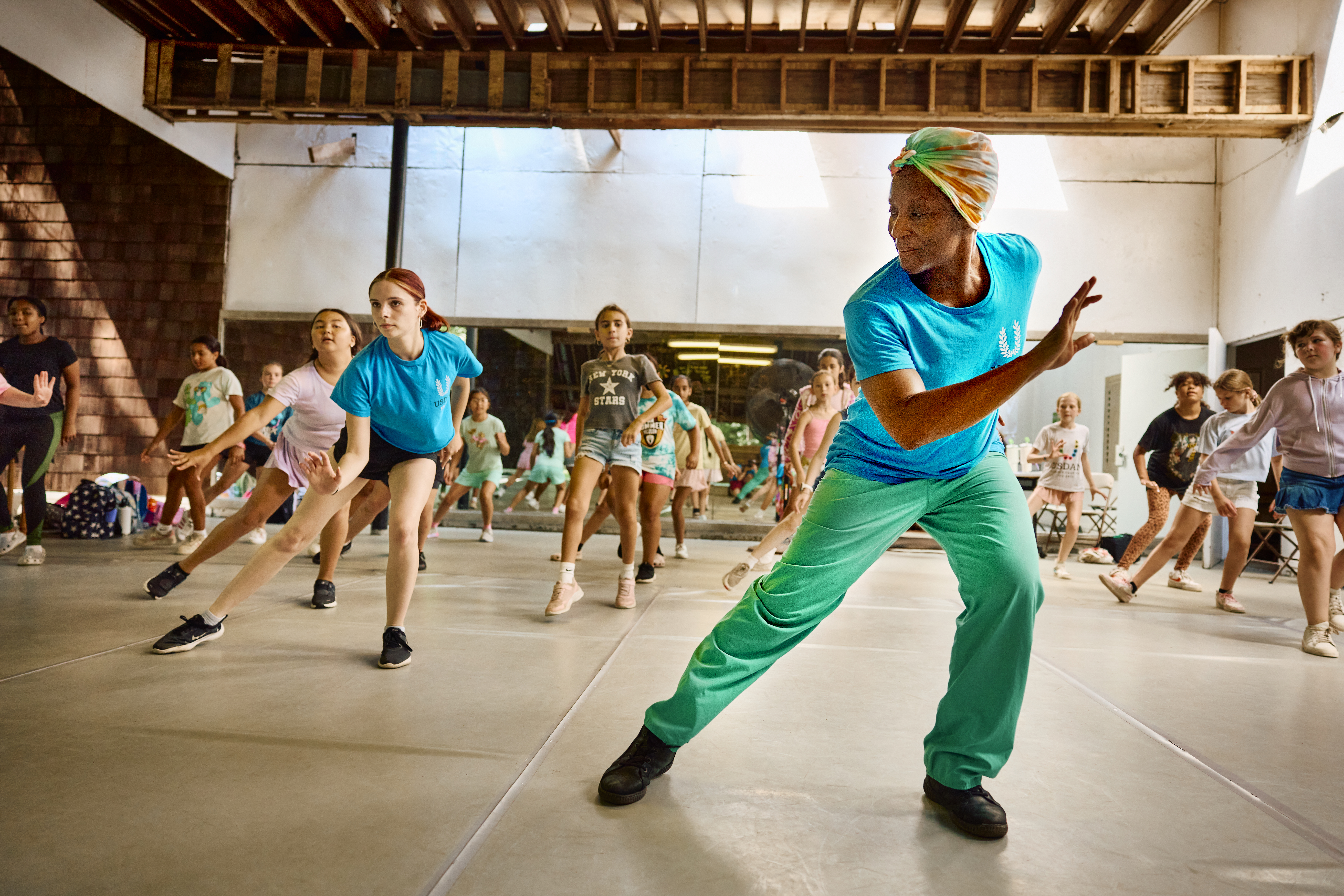 Usdan Summer Camp for the Arts Dance studio