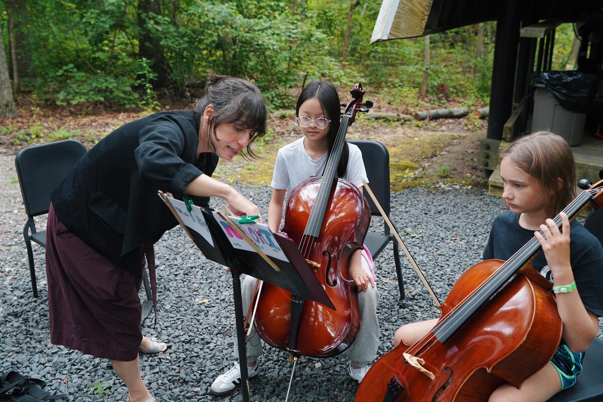 Usdan Summer Camp for the Arts Music students
