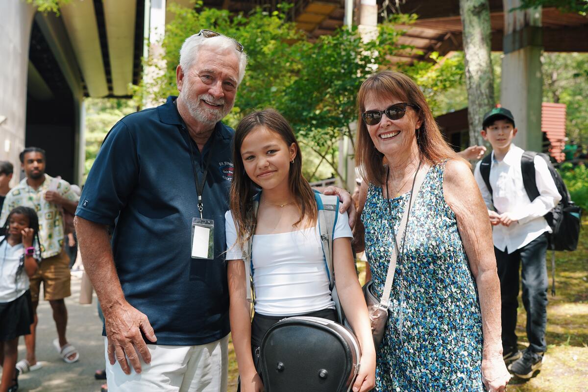 Usdan Summer Camp for the Arts family at August Community Day