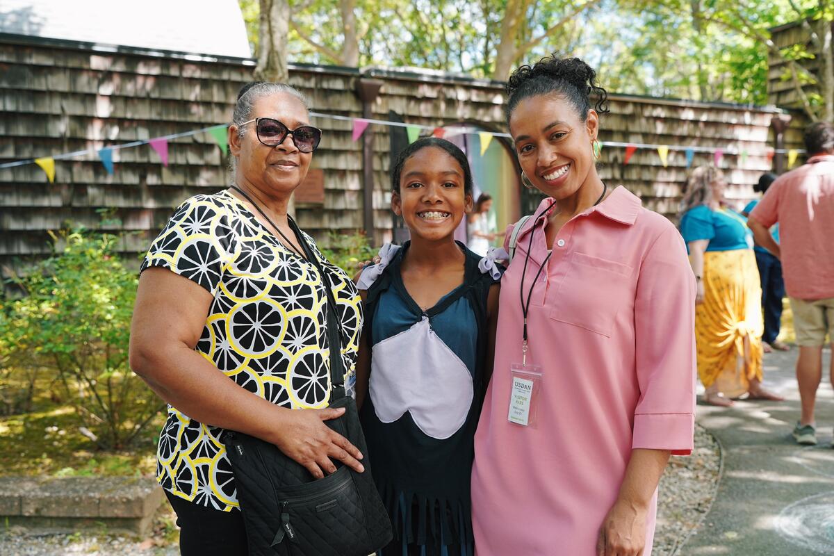 Usdan Summer Camp for the Arts families at July Community Day