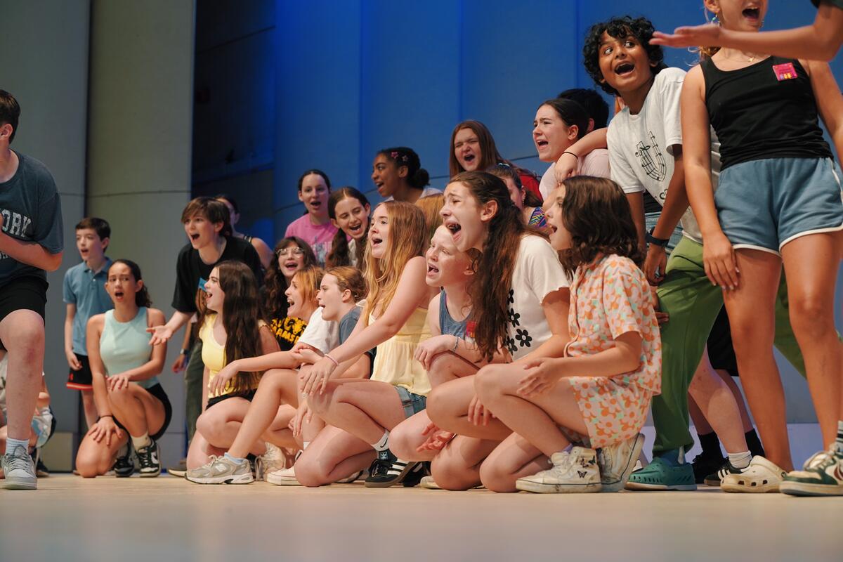 Usdan Summer Camp for the Arts Junior and Senior Theater students perform highlights from the musical RENT