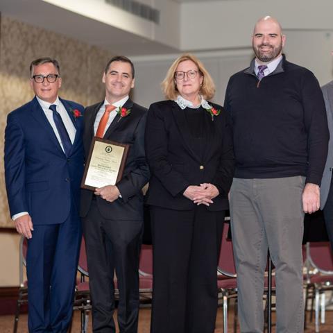 Usdan Summer Camp for the Arts parent Dr. Joseph Owens receives NYSSMA award