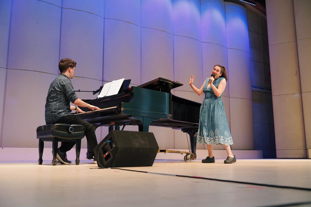 Usdan Summer Camp for the Arts Kyra Leeds performs