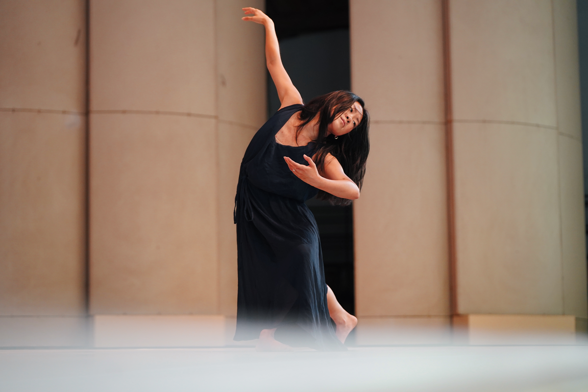 Olivia Wang performing "In Wild Is the Wind" at Usdan Summer Camp for the Arts