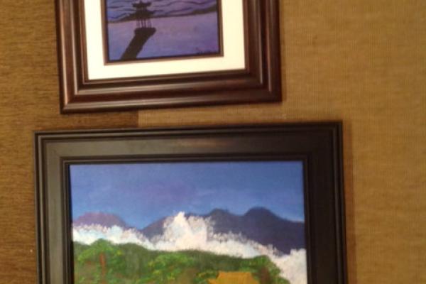 exhibit called "Reflections, Imagination, Interpretations & Designs"