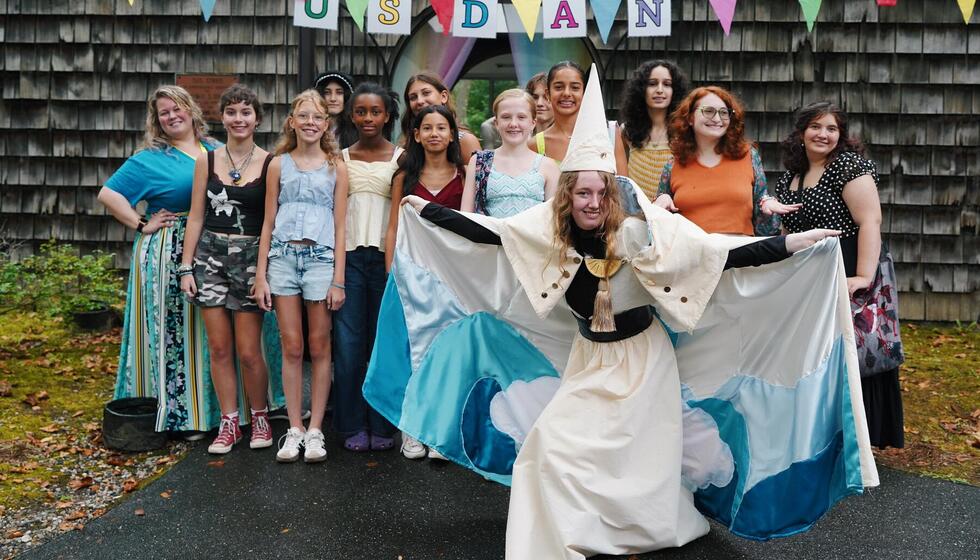 Usdan Summer Camp for the Arts Fashion Design students Usdan Summer Camp for the Arts Fashion Design students