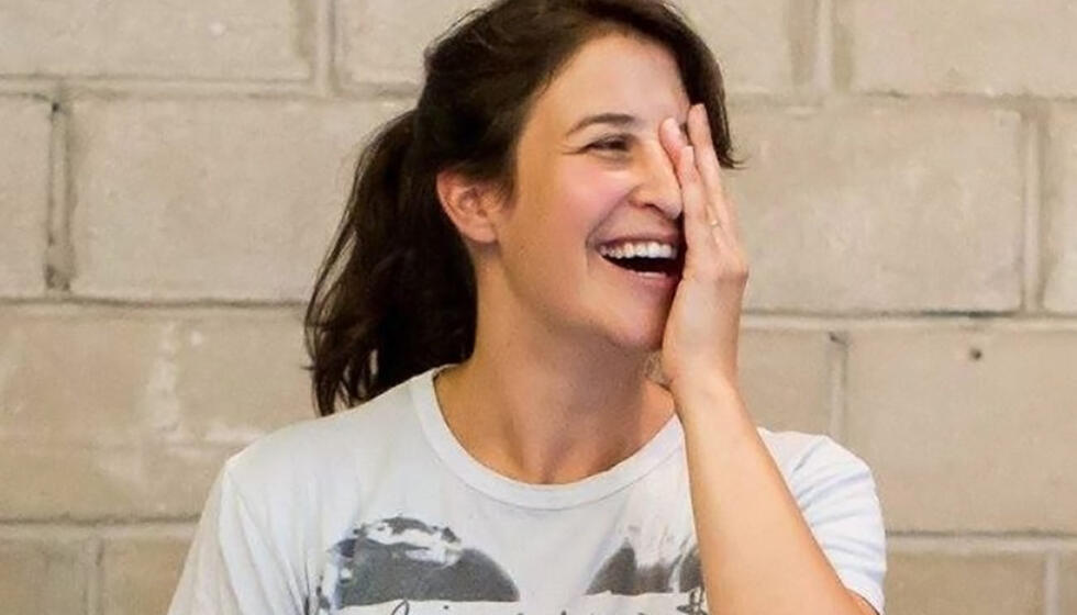 Usdan Dance Chair Juliana May Juliana May laughs