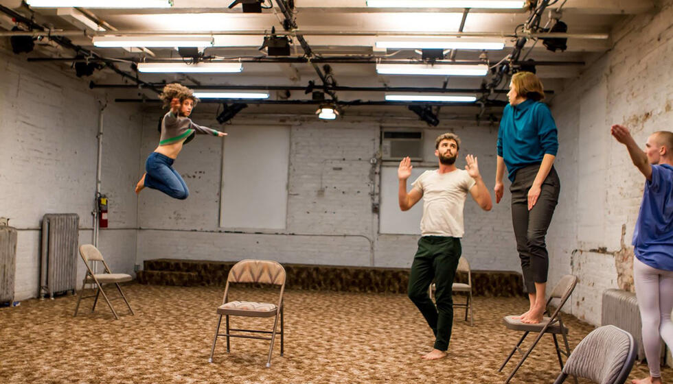 New York Times highlights Music Department Chair Juliana May students work on dance performance