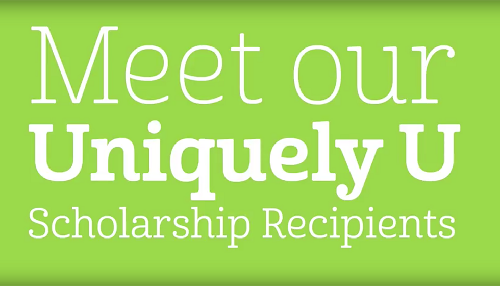 “Uniquely U” applicants inspired by the incredible passion, depth of creativity and individuality demonstrated