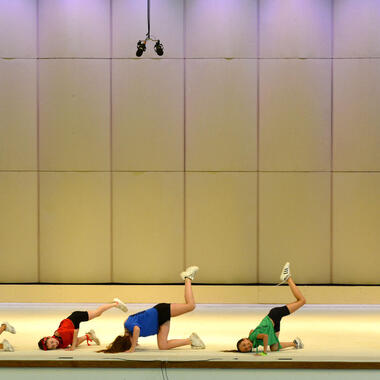 dancers on stage dancers on stage