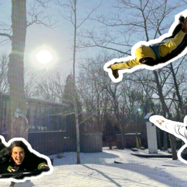 Usdan Summer Camp for the Arts in the snow