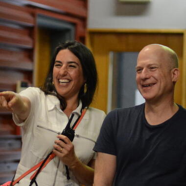 TV Producer and Usdan alum Richie Jackson Jackson sits down with some of the theater students backstage