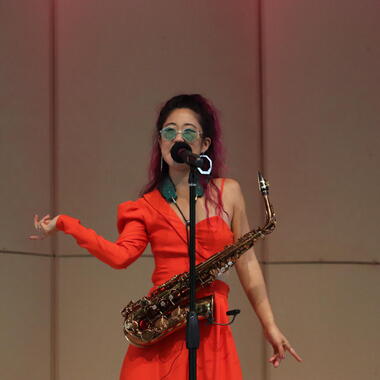 Jazz Musician Grace Kelly Kelly's performance Dazzles Usdan Students