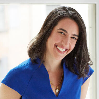 Usdan Executive Director Lauren Brandt Schloss Lauren Brandt Schloss smiling