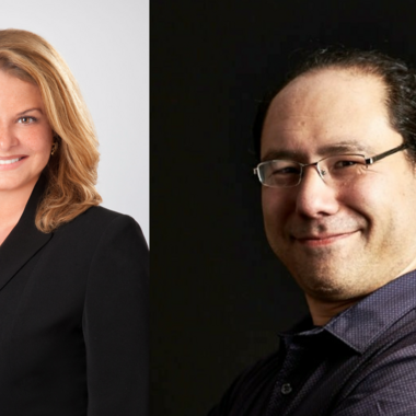 Headshots of Amanda and Adam Headshots of Amanda and Adam