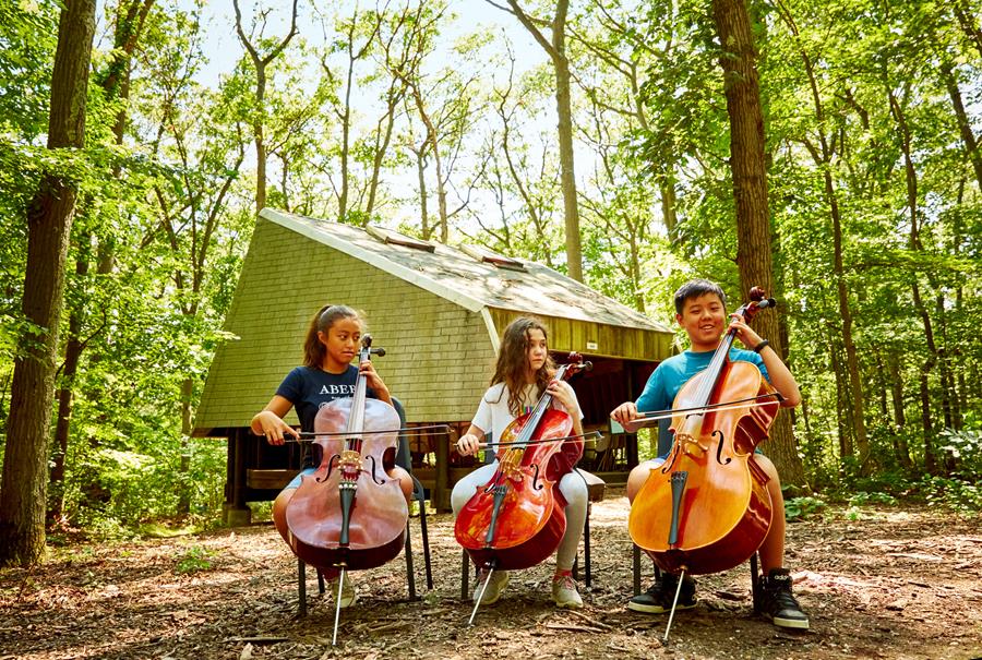 Usdan Summer Camp for the Arts music students
